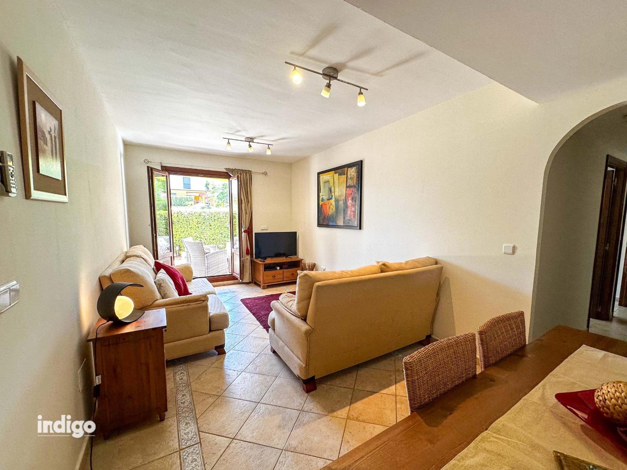 Con Jardin Y Acceso A La Piscina. Apartment Аямонте Екстериор снимка