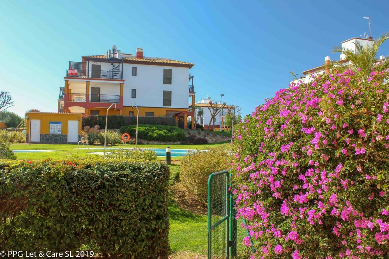 Con Jardin Y Acceso A La Piscina. Apartment Аямонте Екстериор снимка